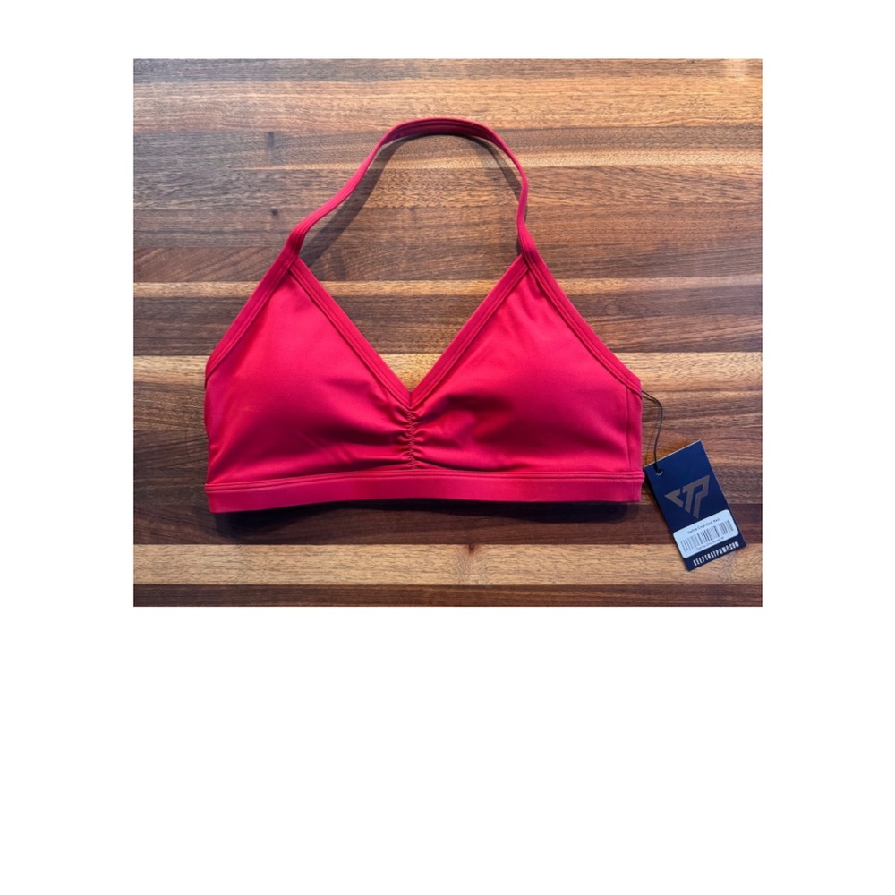 Keep That Pump (KTP) Define Sports Bra - Dark Red. Size Medium. NWT - Picture 4 of 7